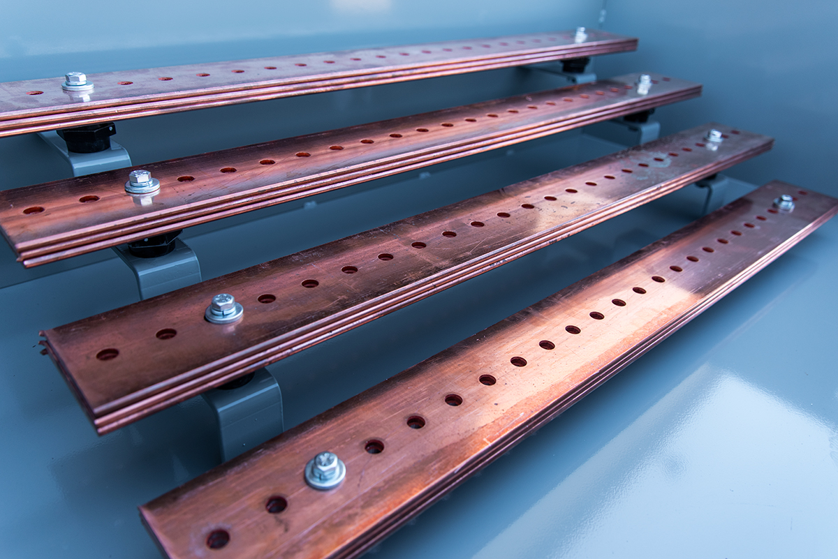 Copper Ground Bus Bars - Manufactured to Your Specifications!